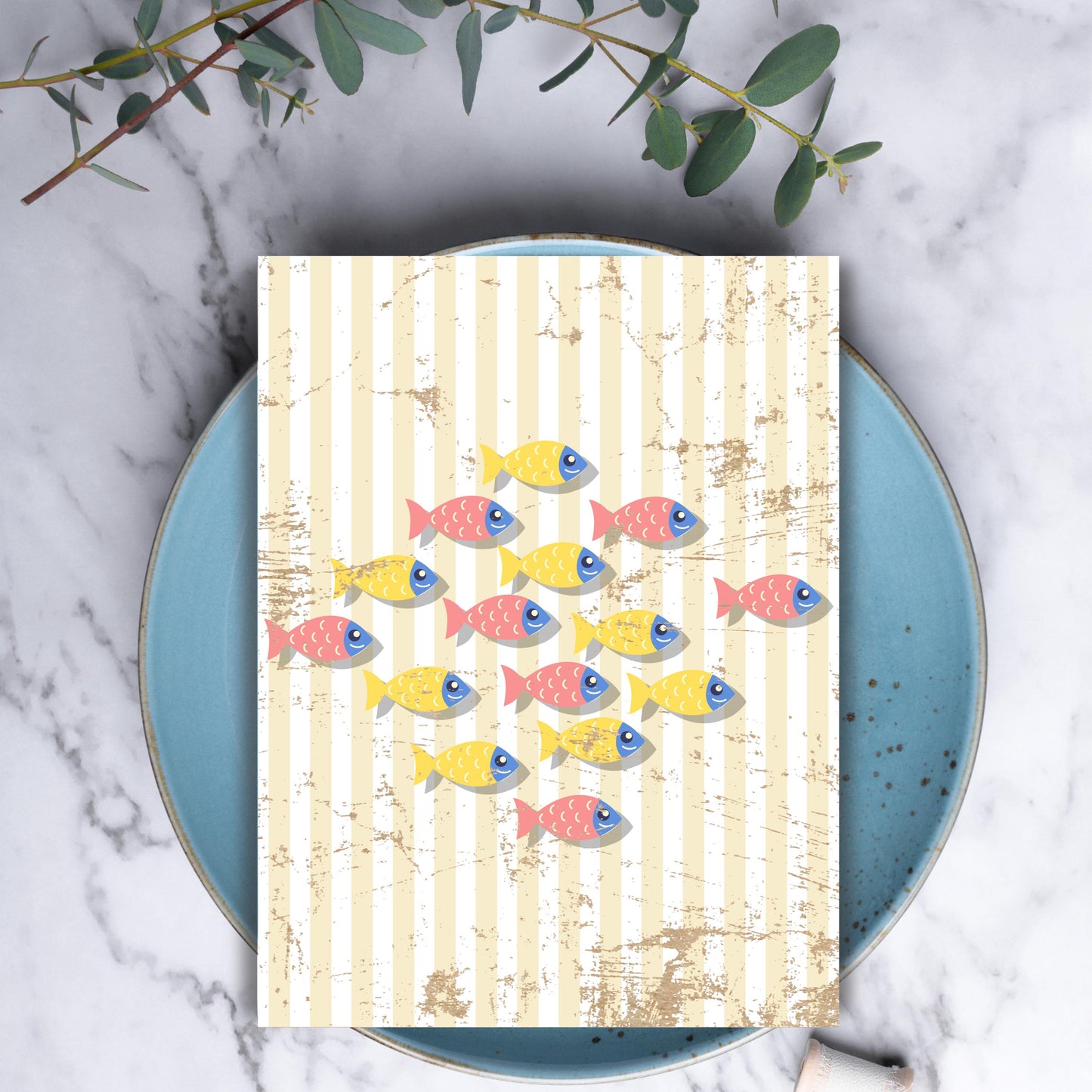 School of Fish Greeting Card