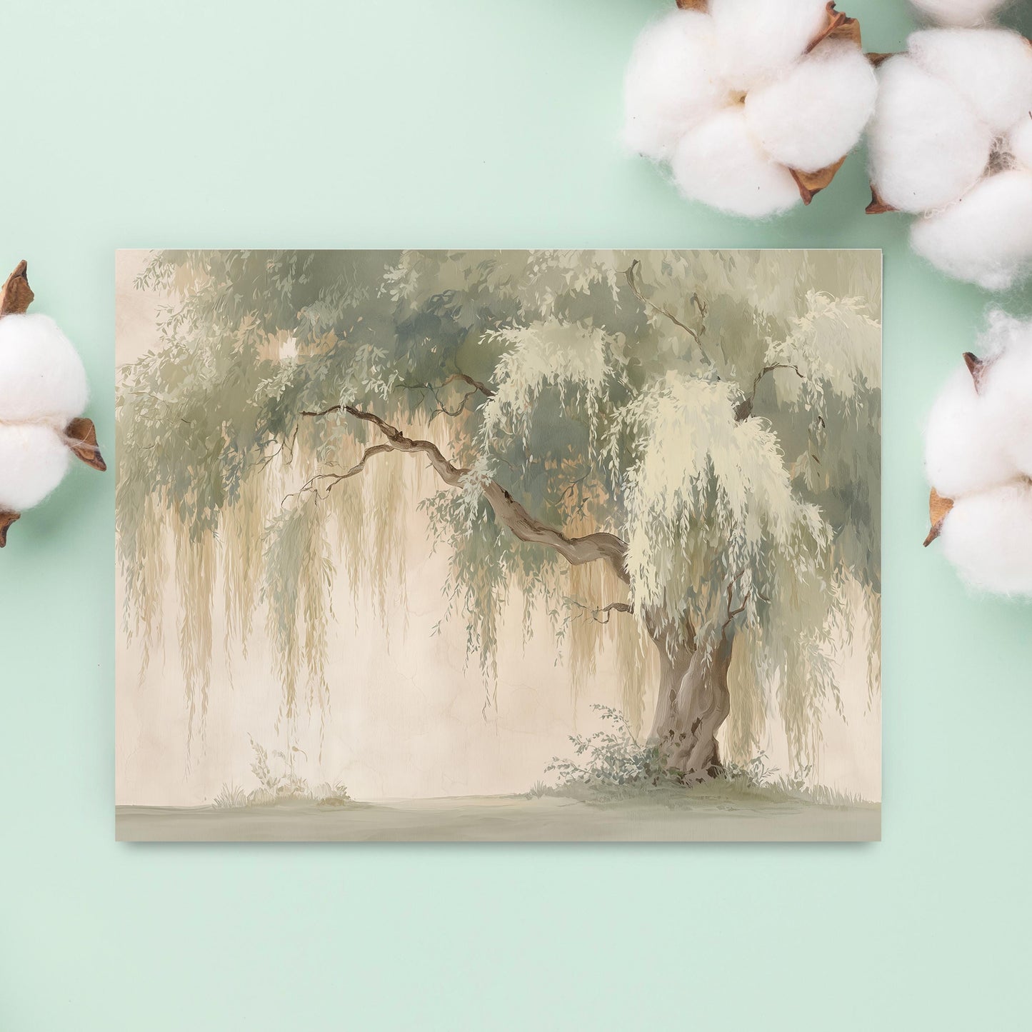 Glicee Weeping Willow Print Card