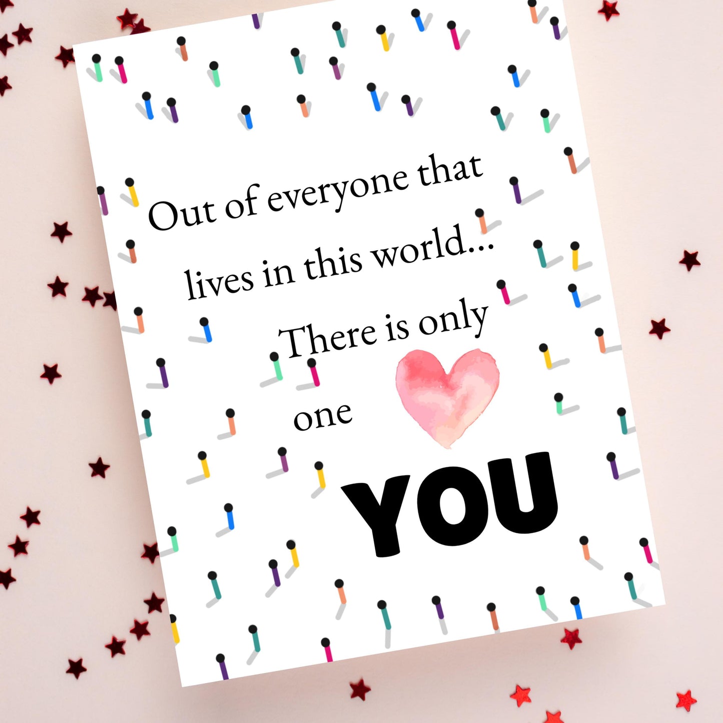 Friendship Stationery..  Mental Health Awareness Card