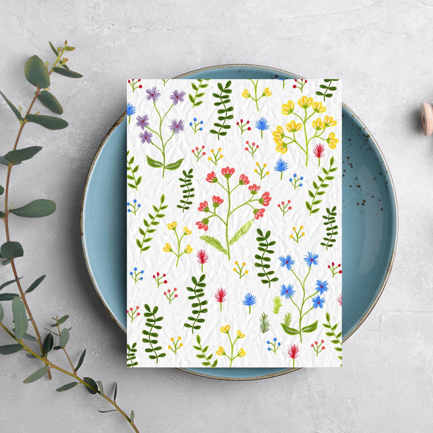 Wildflower Greeting Card
