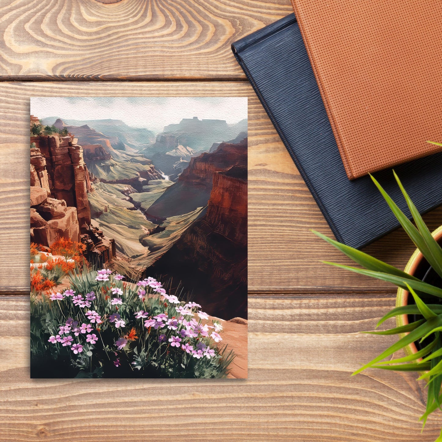 Vintage Grand Canyon National Park Card