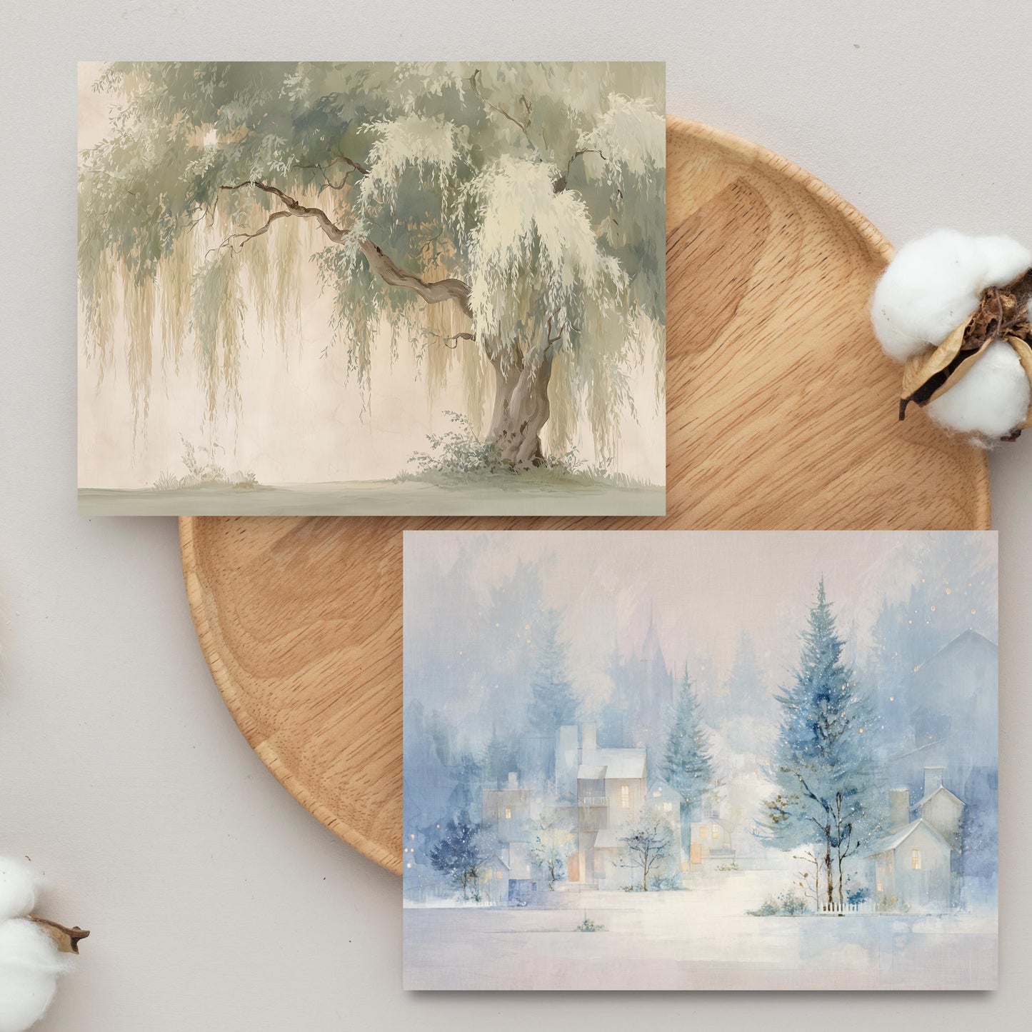 Glicee Weeping Willow Print Card