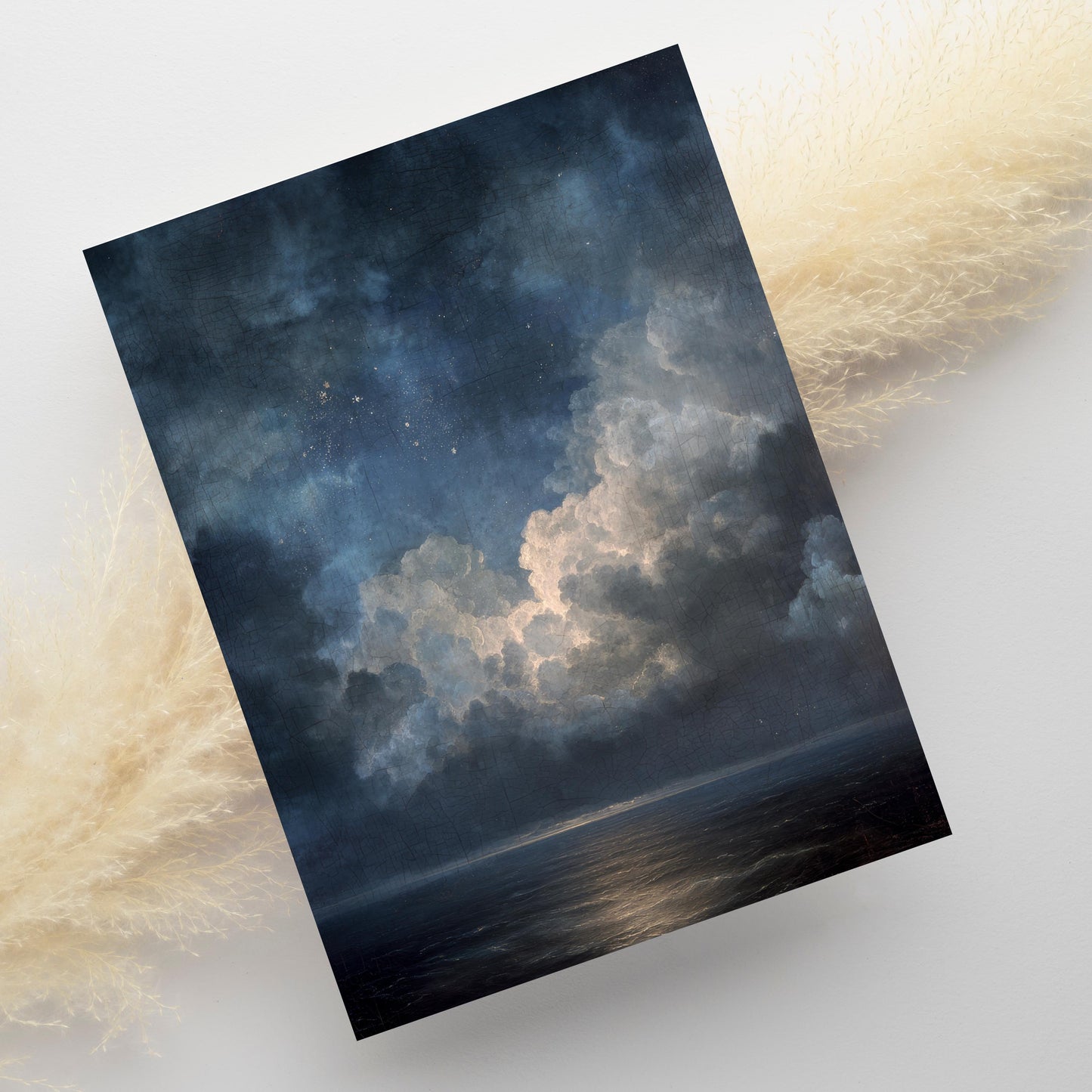 Moody Night Sky Greeting Card