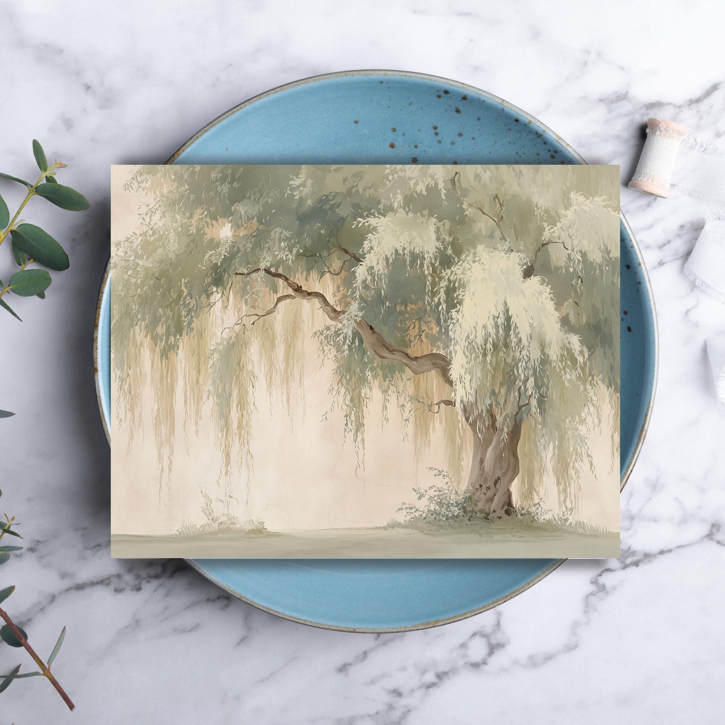 Glicee Weeping Willow Print Card