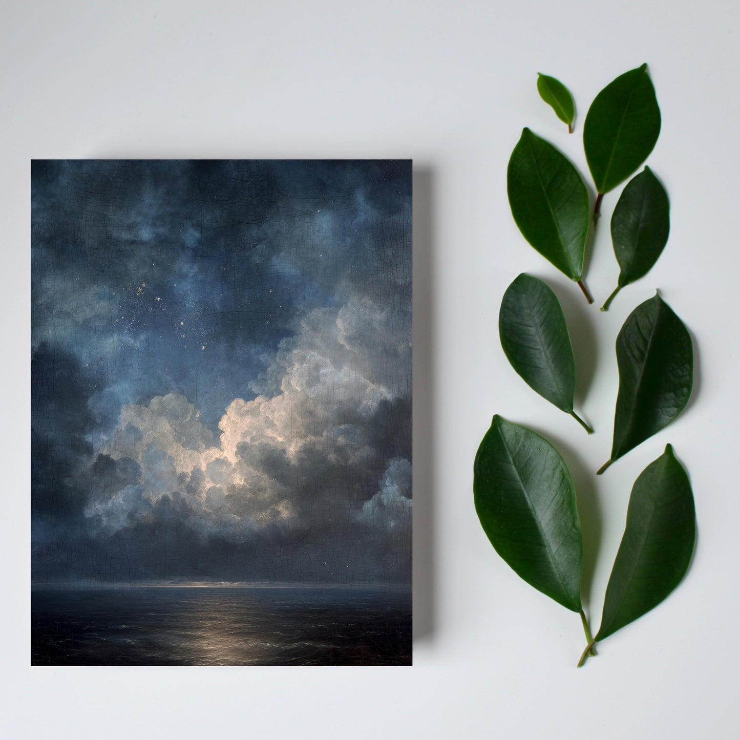 Moody Night Sky Greeting Card