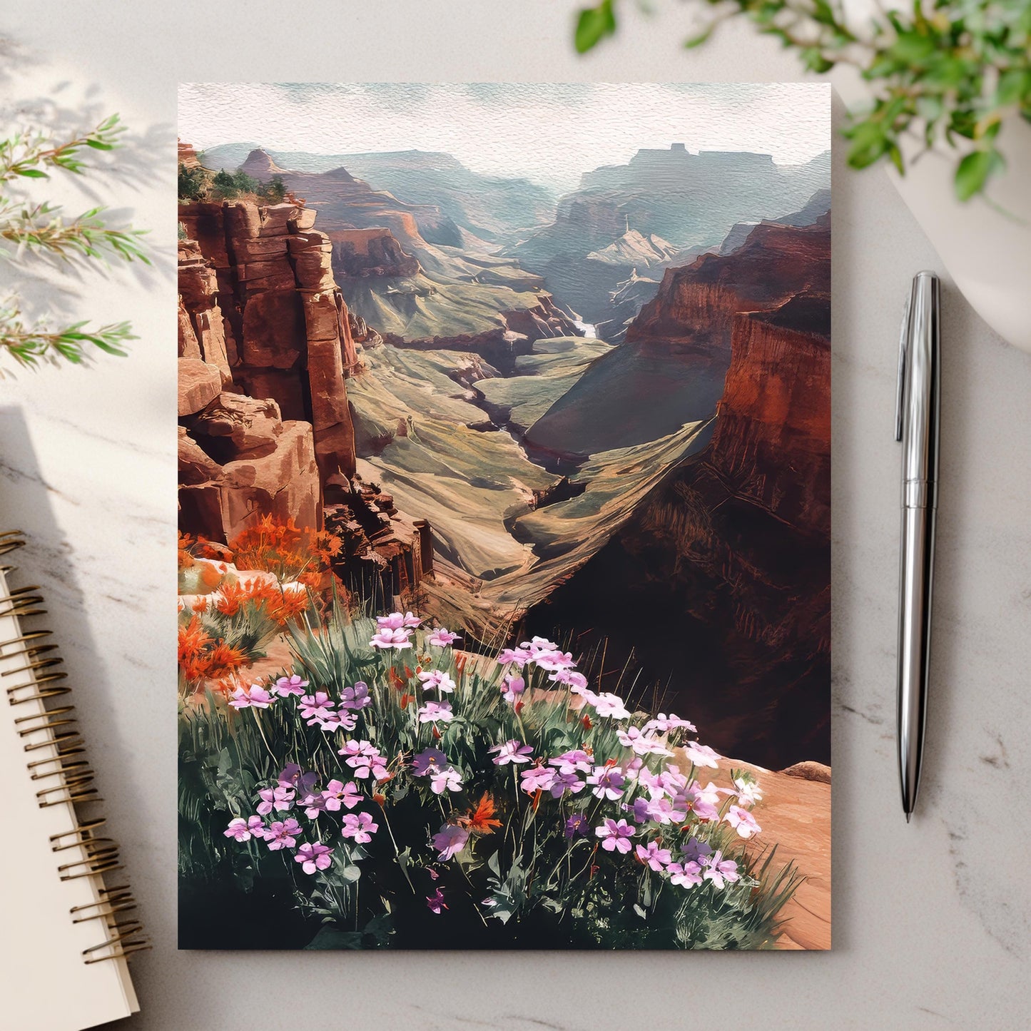 Vintage Grand Canyon National Park Card