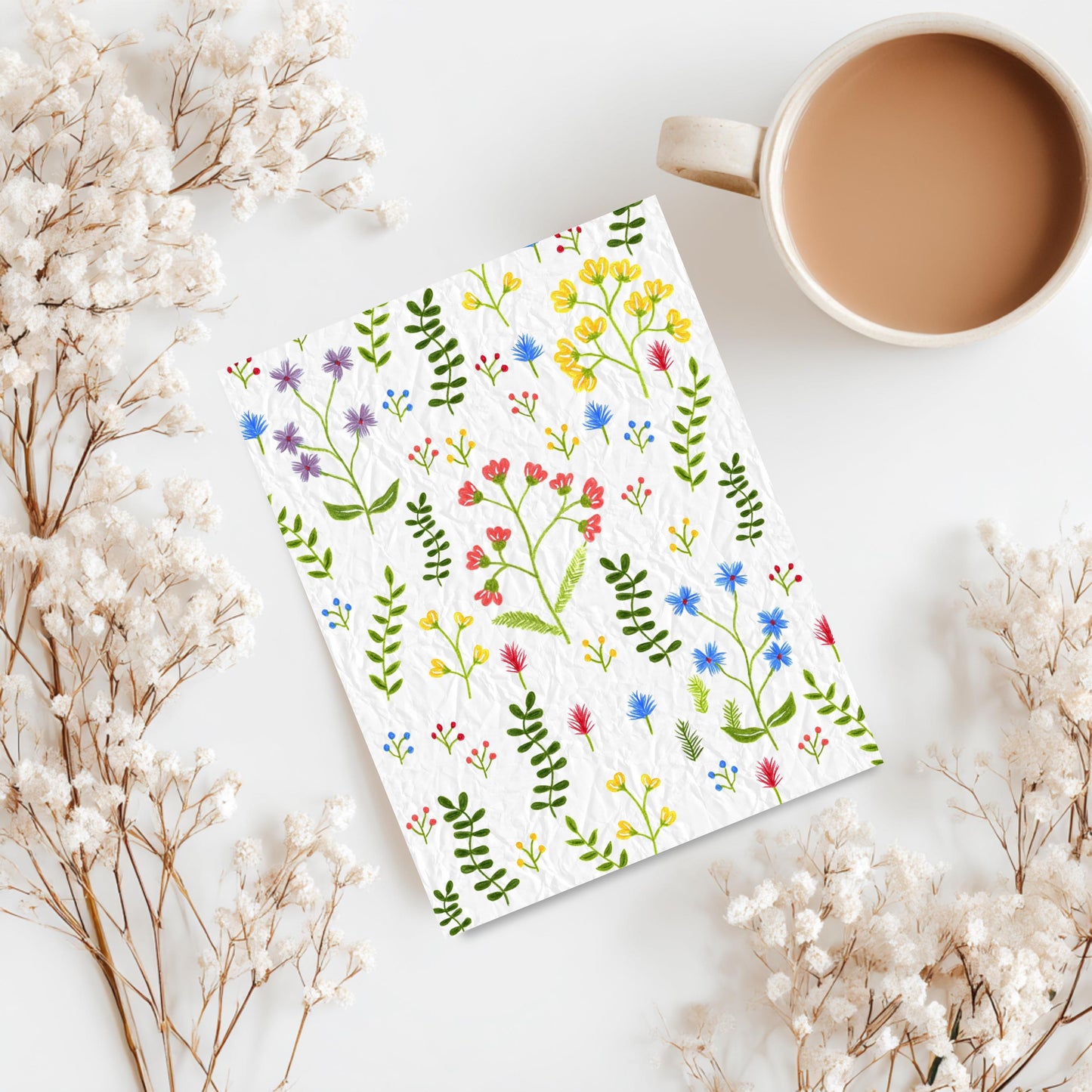 Wildflower Greeting Card