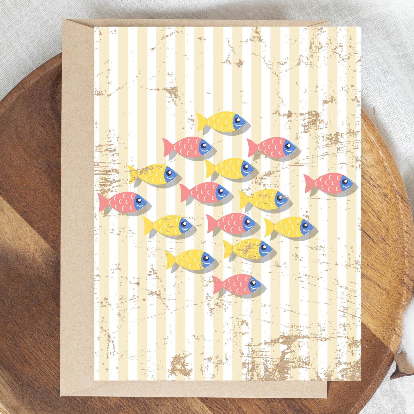 School of Fish Greeting Card