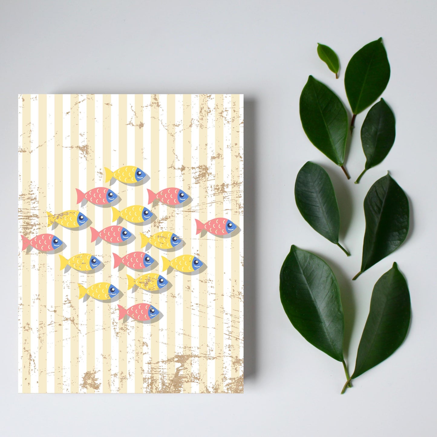 School of Fish Greeting Card