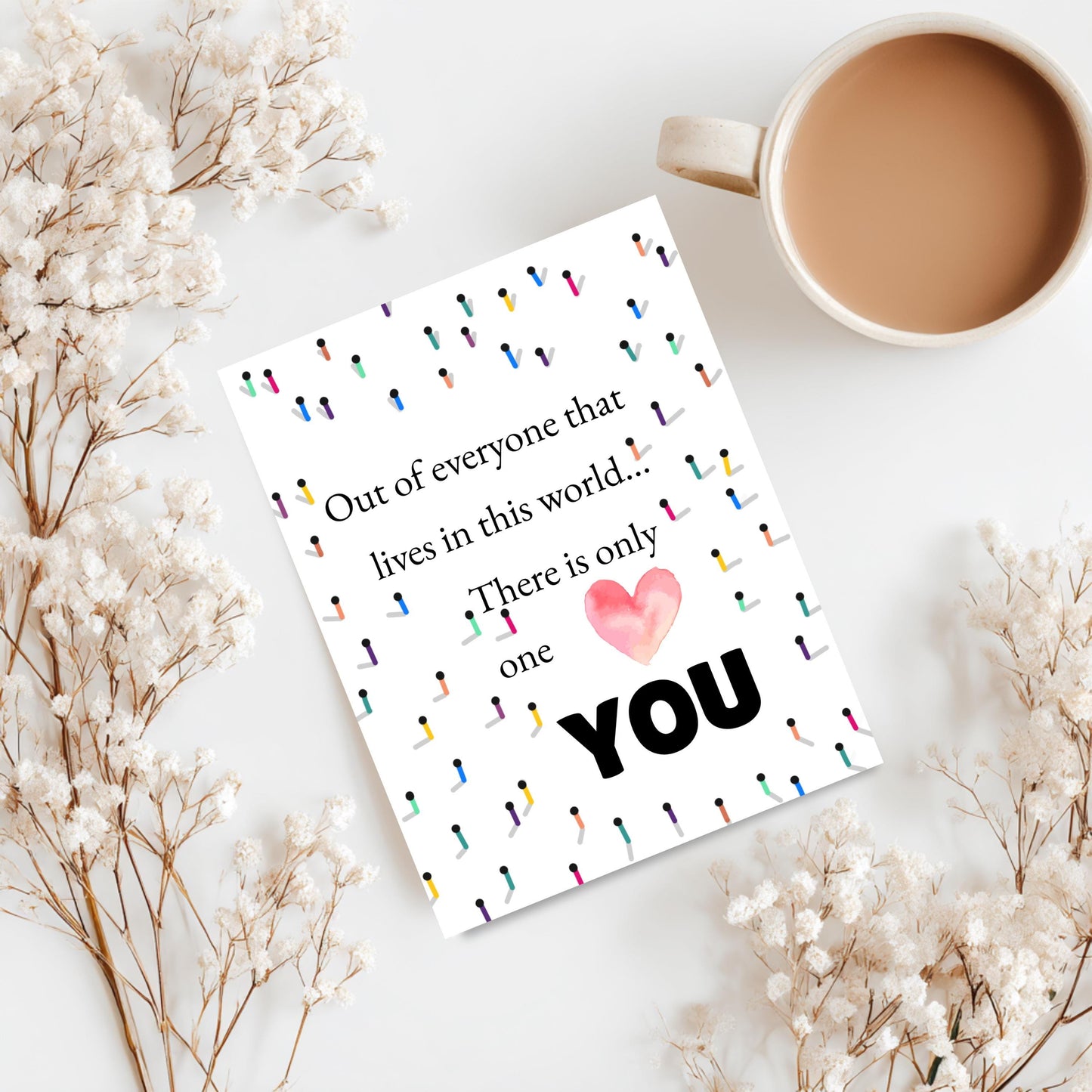 Friendship Stationery..  Mental Health Awareness Card