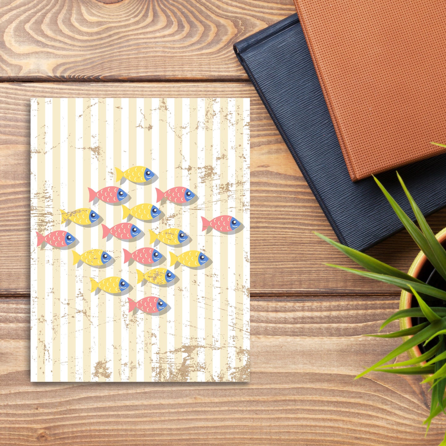 School of Fish Greeting Card