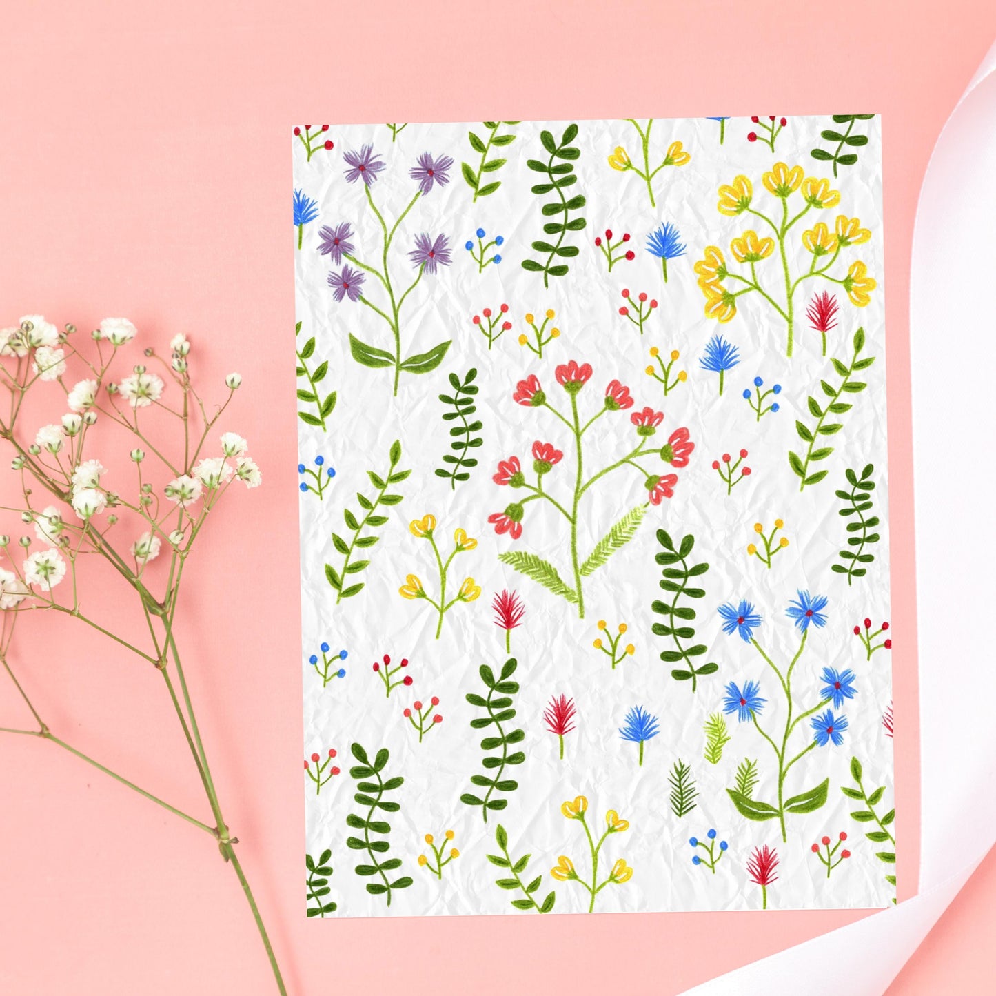 Wildflower Greeting Card